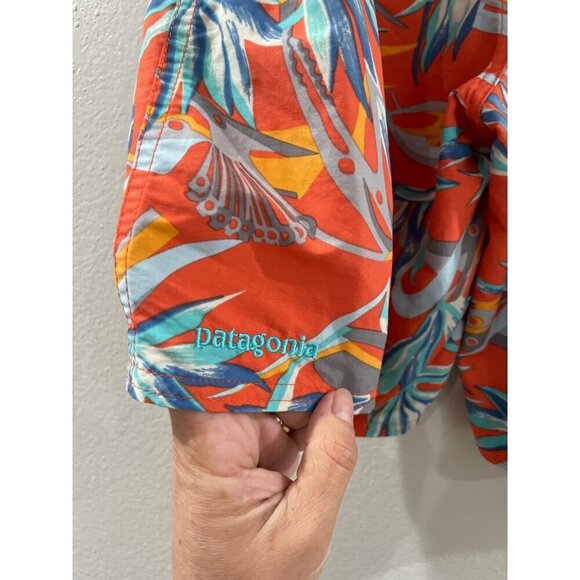Patagonia Shorts Mens Bird of Paradise Wavefarer Boardshort Swim Trunks size 36 - Picture 4 of 5
